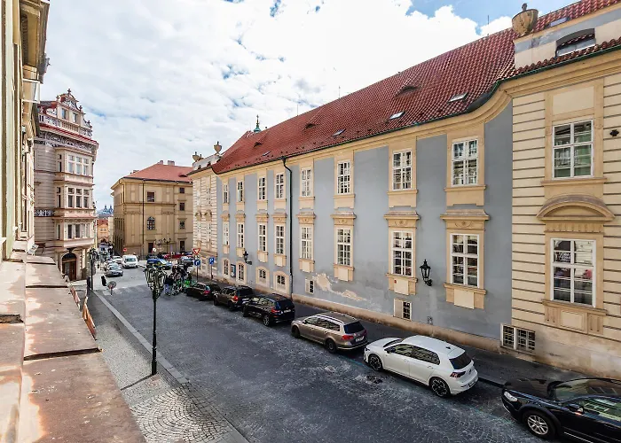 Nerudova Lesser Town Praag